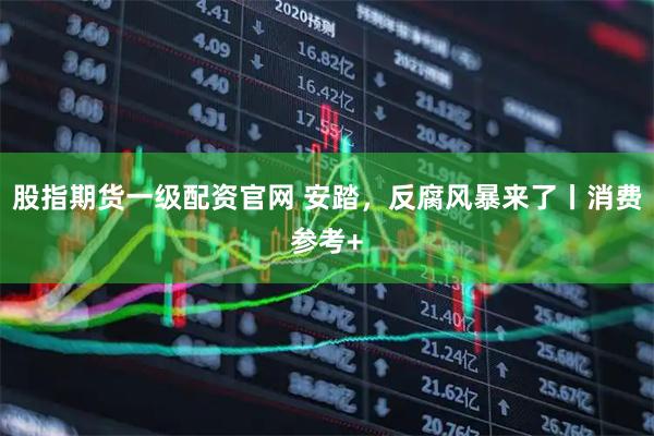 股指期货一级配资官网 安踏，反腐风暴来了丨消费参考+